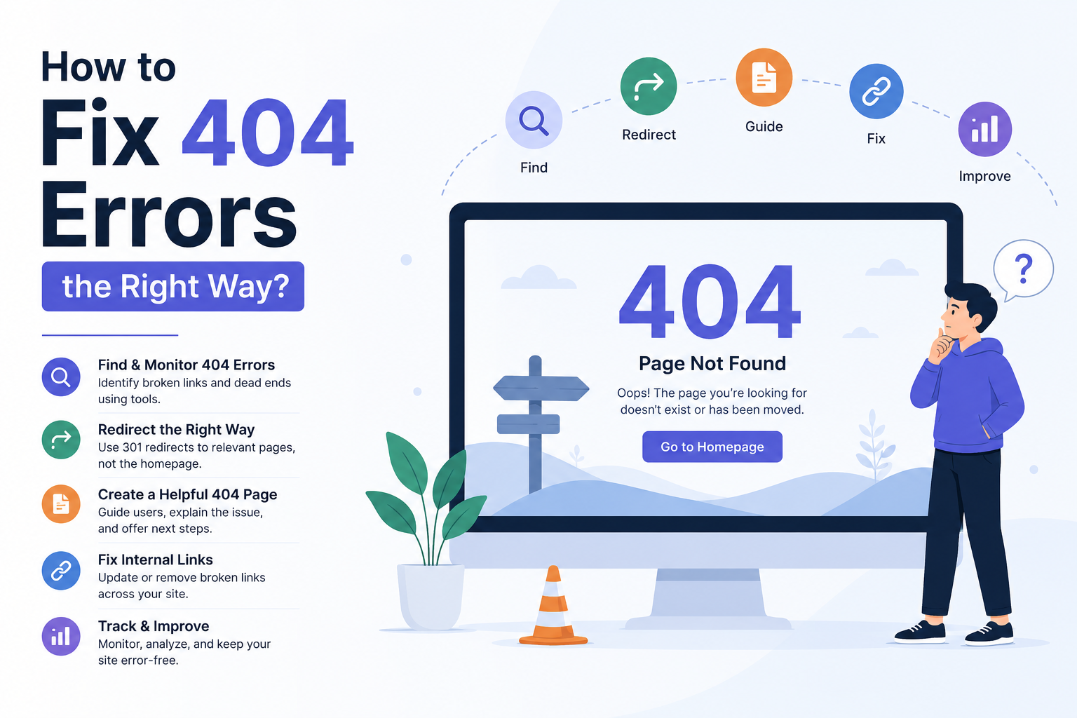301 redirect configuration in website hosting control panel